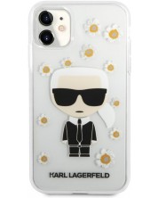 Калъф Karl Lagerfeld - Ikonik Flower, iPhone 11, прозрачен -1